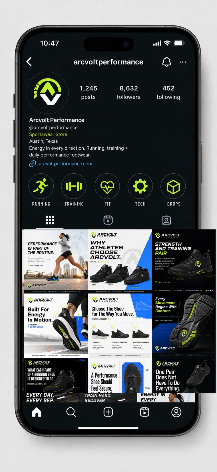 Arcvolt Performance — Arcvolt Performance Instagram Presence