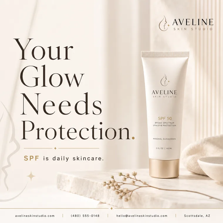 Aveline Skin Studio — Your Glow Needs Protection