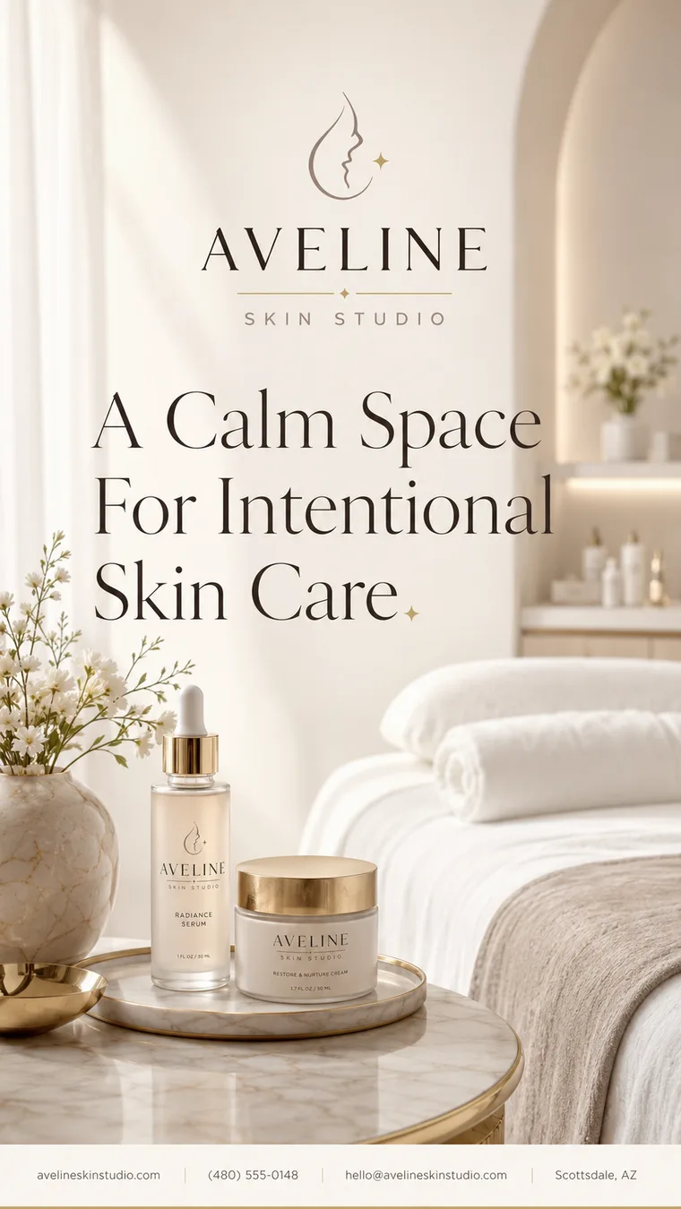 Aveline Skin Studio — A Calm Space For Intentional Skin Care