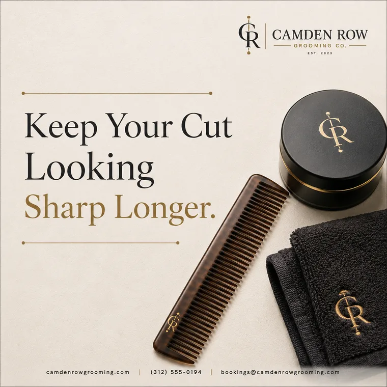 Camden Row Grooming Co. — Keep Your Cut Looking Sharp Longer