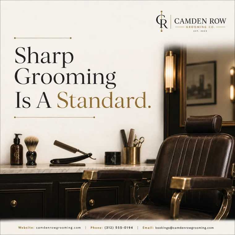 Camden Row Grooming Co. — Sharp Grooming is a Standard