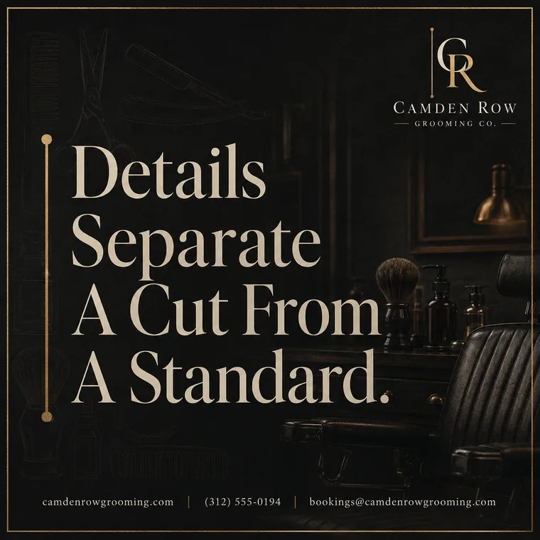 Camden Row Grooming Co. — Details Separate a Cut