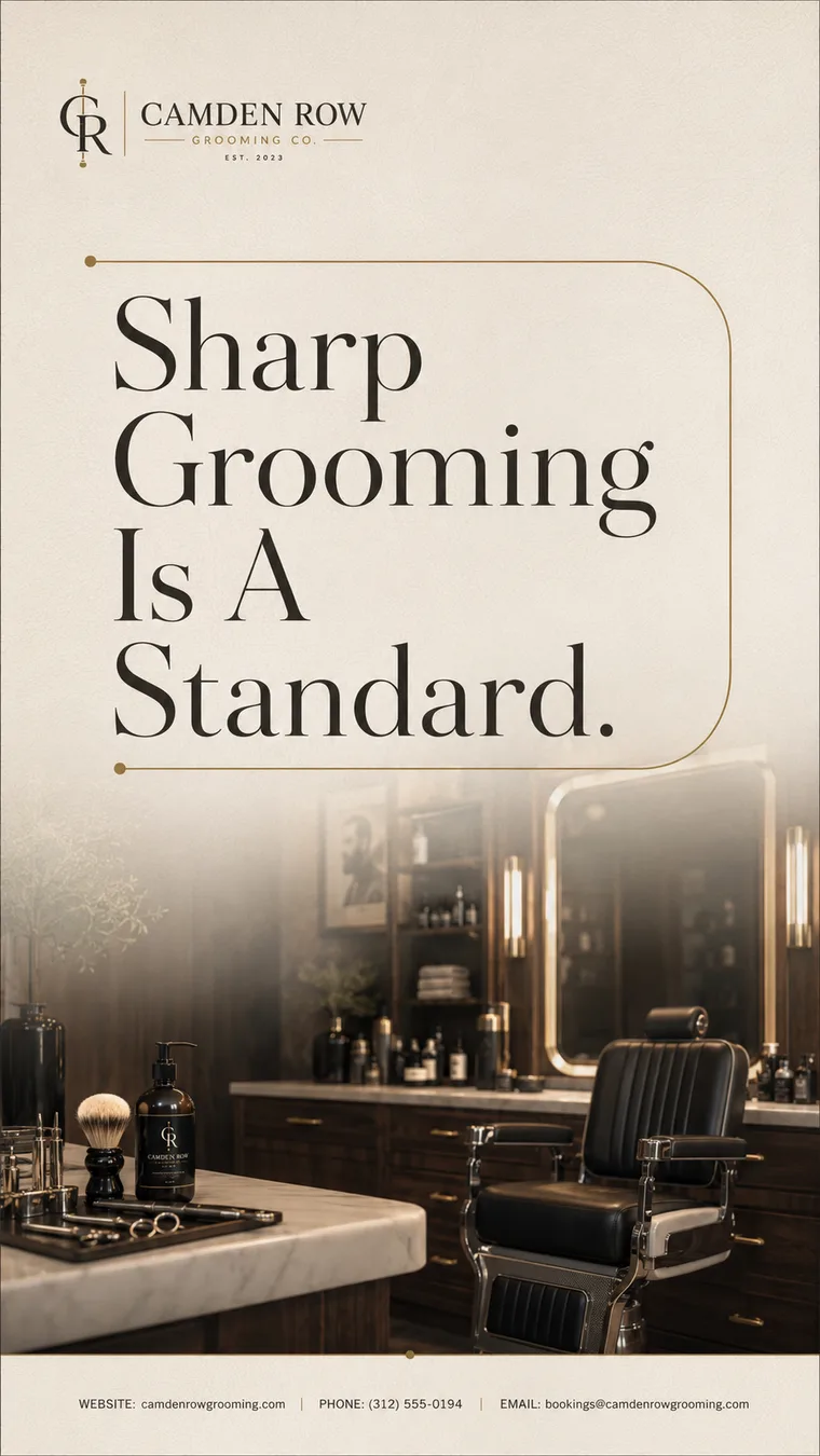 Camden Row Grooming Co. — Sharp Grooming
