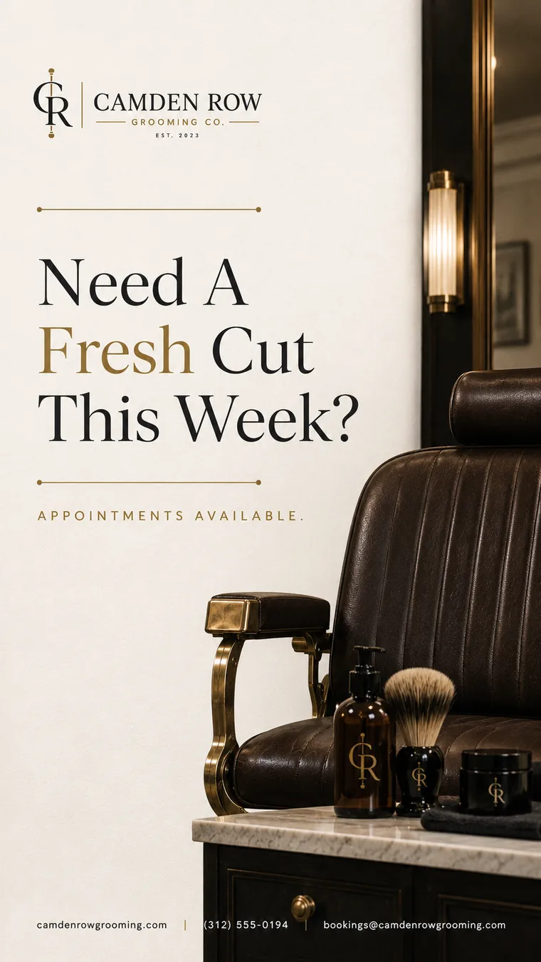 Camden Row Grooming Co. — Fresh Cut This Week