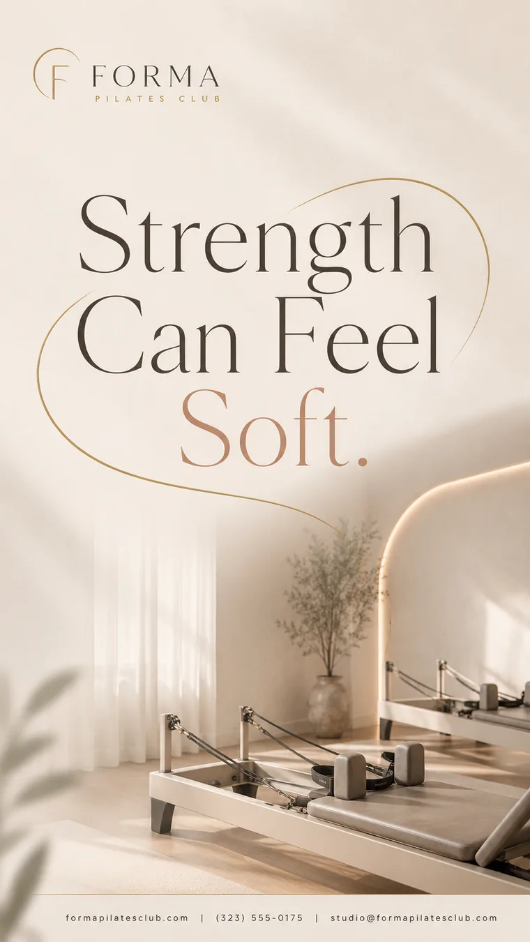 Forma Pilates Club — Strength Can Feel Soft