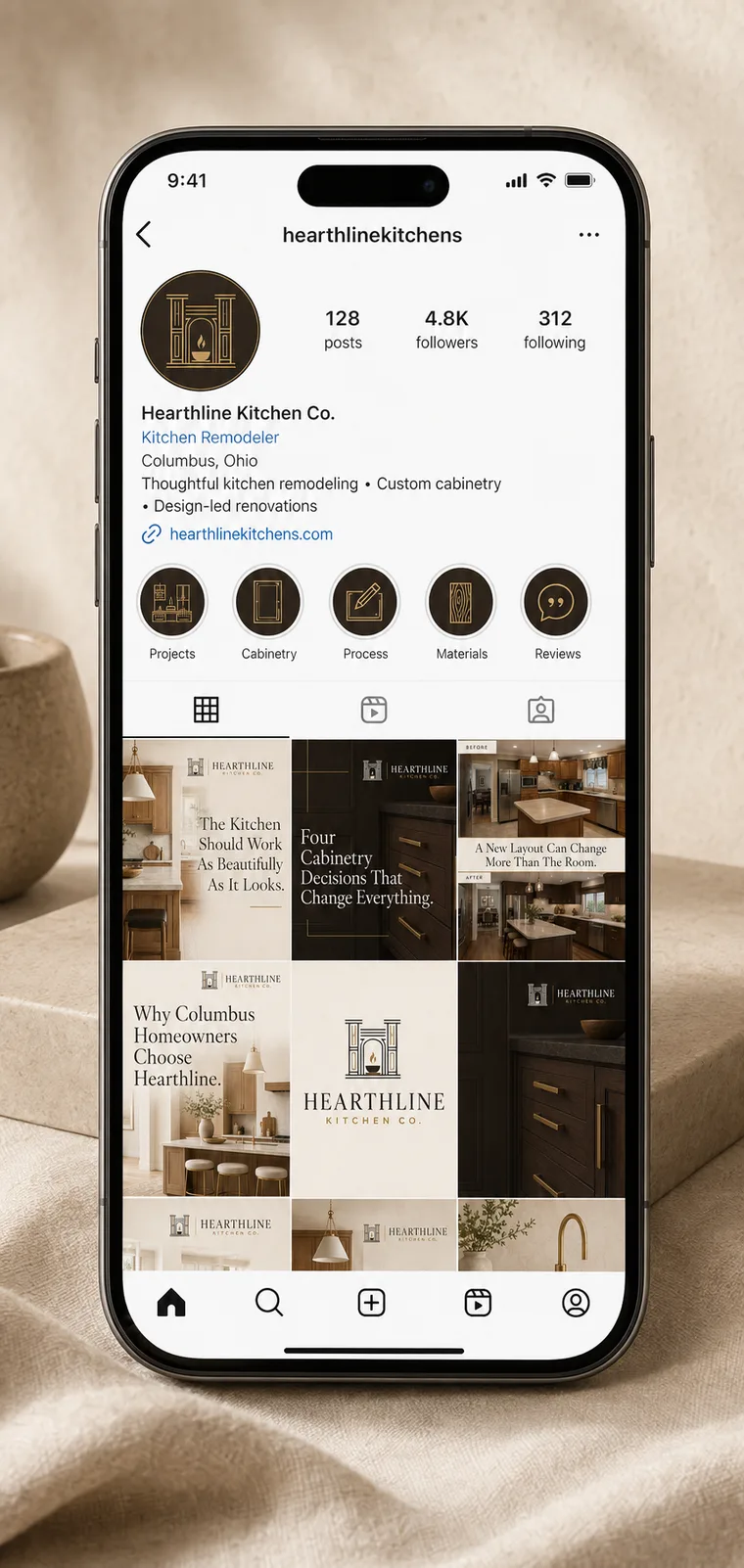 Hearthline Kitchen Co. — Hearthline Kitchen Co. Instagram Presence