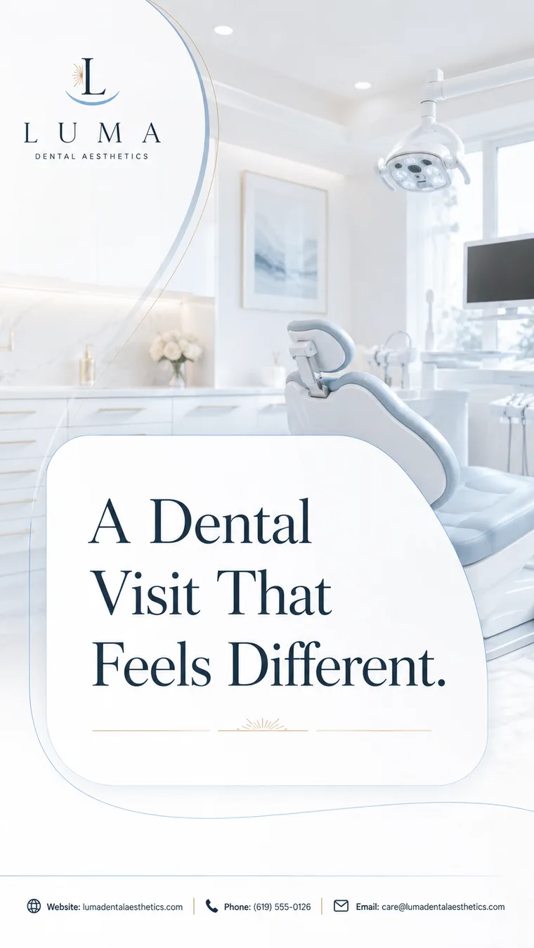 Luma Dental Aesthetics — A Dental Visit That Feels Different