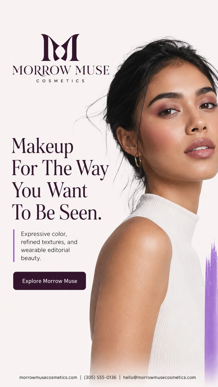 Morrow Muse Cosmetics — Morrow Muse Cosmetics Story