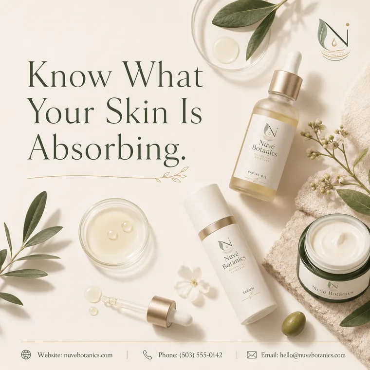 Nuvé Botanics — Know What Your Skin Is Absorbing