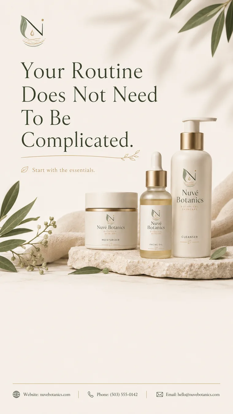 Nuvé Botanics — Routine Not Complicated