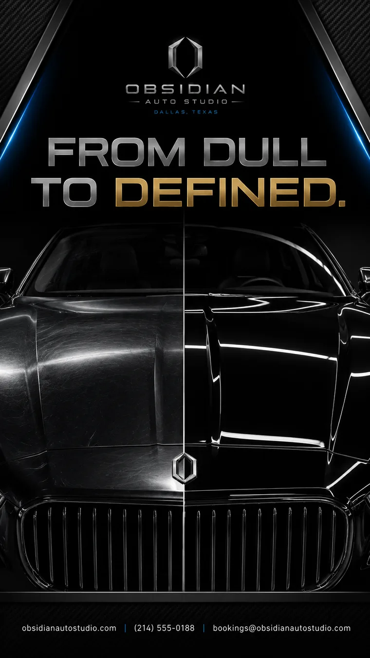 Obsidian Auto Studio — From Dull To Defined