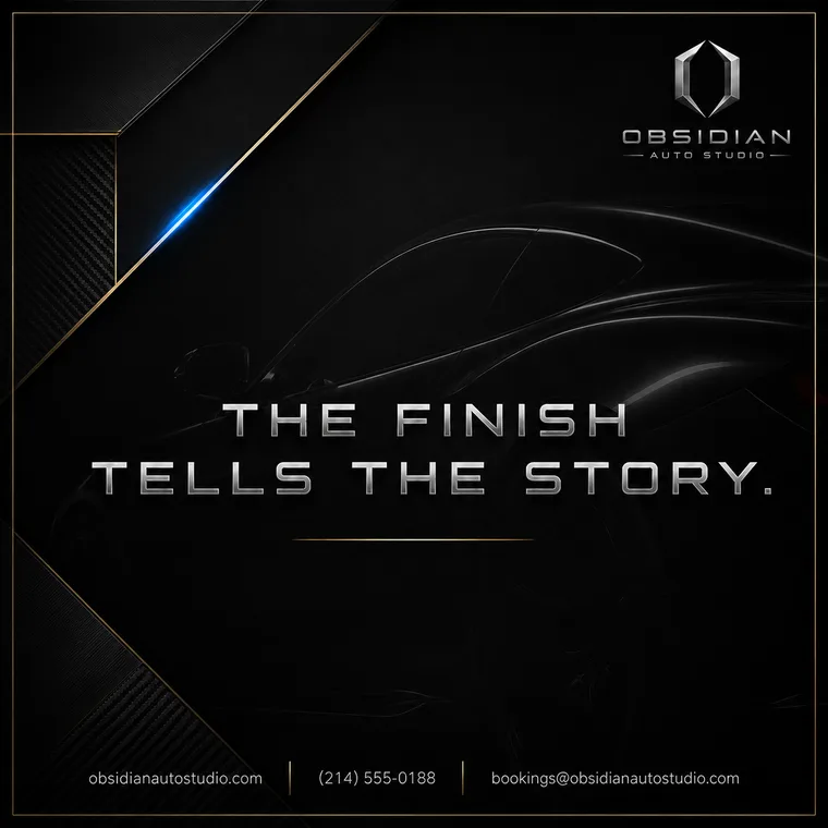 Obsidian Auto Studio — The Finish Tells The