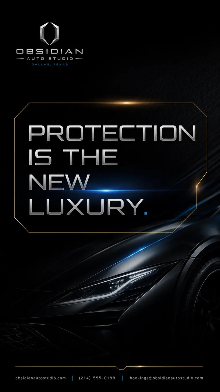 Obsidian Auto Studio — Protection Is The New Luxury