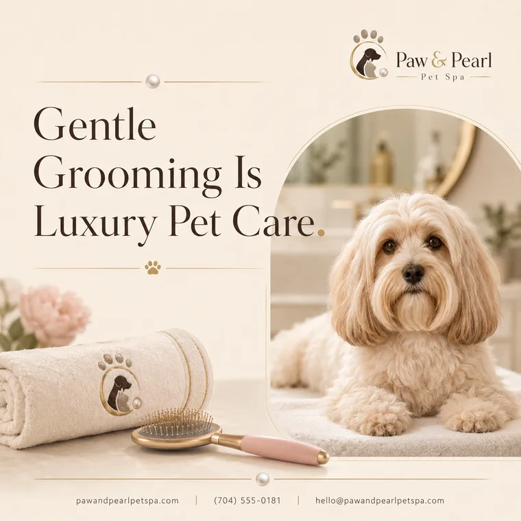 Paw & Pearl Pet Spa — Gentle Grooming Is Luxury Pet Care