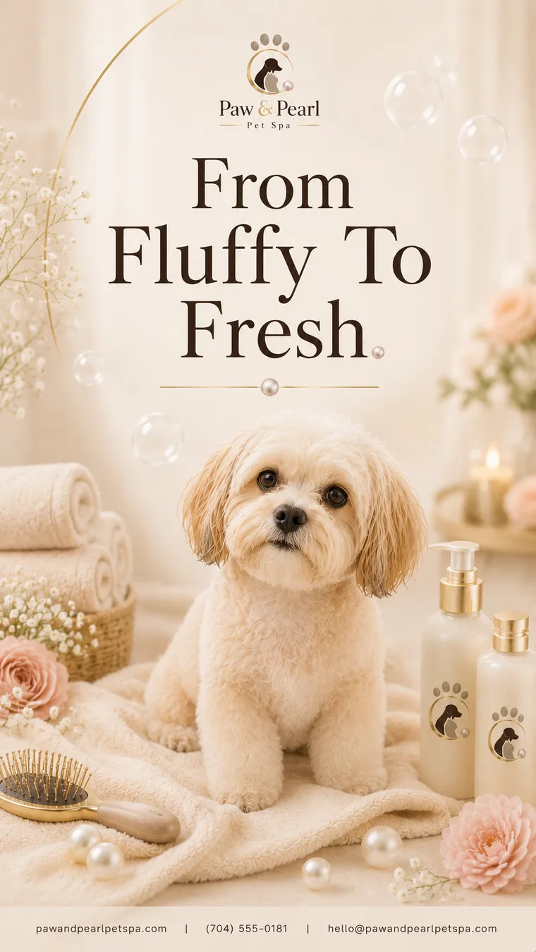 Paw & Pearl Pet Spa — From Fluffy To Fresh